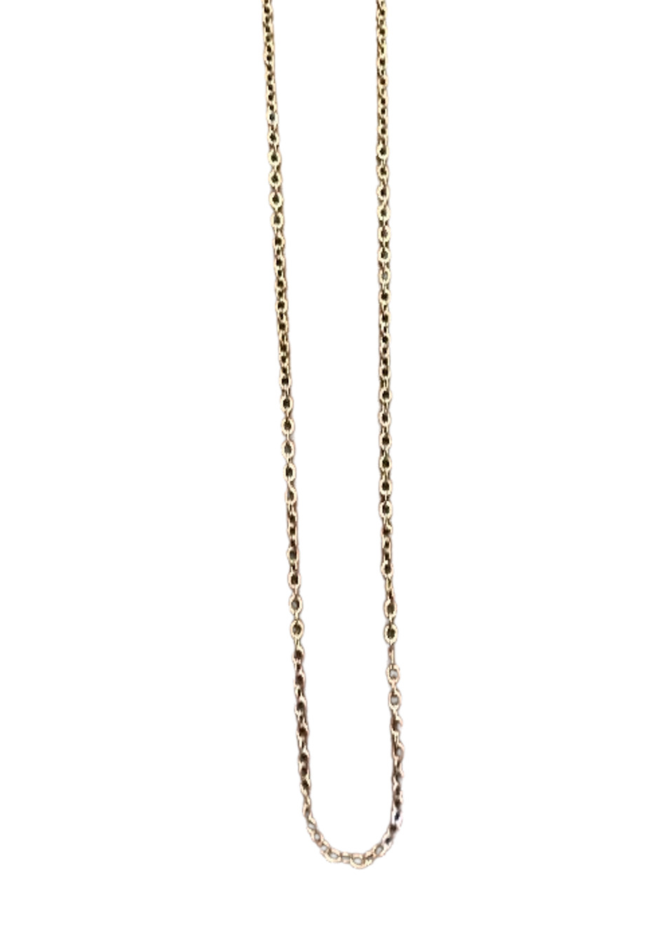 Vintage Silvertone Chain Necklace 15-18" Delicate Lobster Clasp